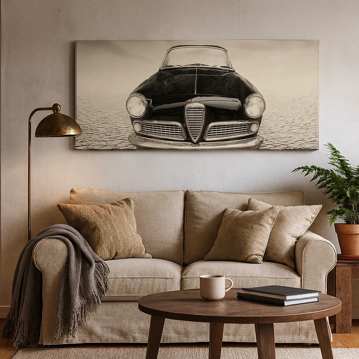 Canvastavla - Bild på duk - Hur kan man inte älska mig? - 30x30 cm