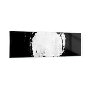 Glastavla - Bild på glas - Den goda vägen ut - 160x50 cm