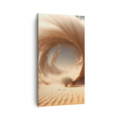 Canvastavla - Bild på duk - Öppen portal - 45x80 cm