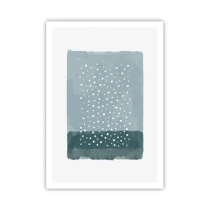 Affisch - Uppstådda ur det blåa - 70x100 cm