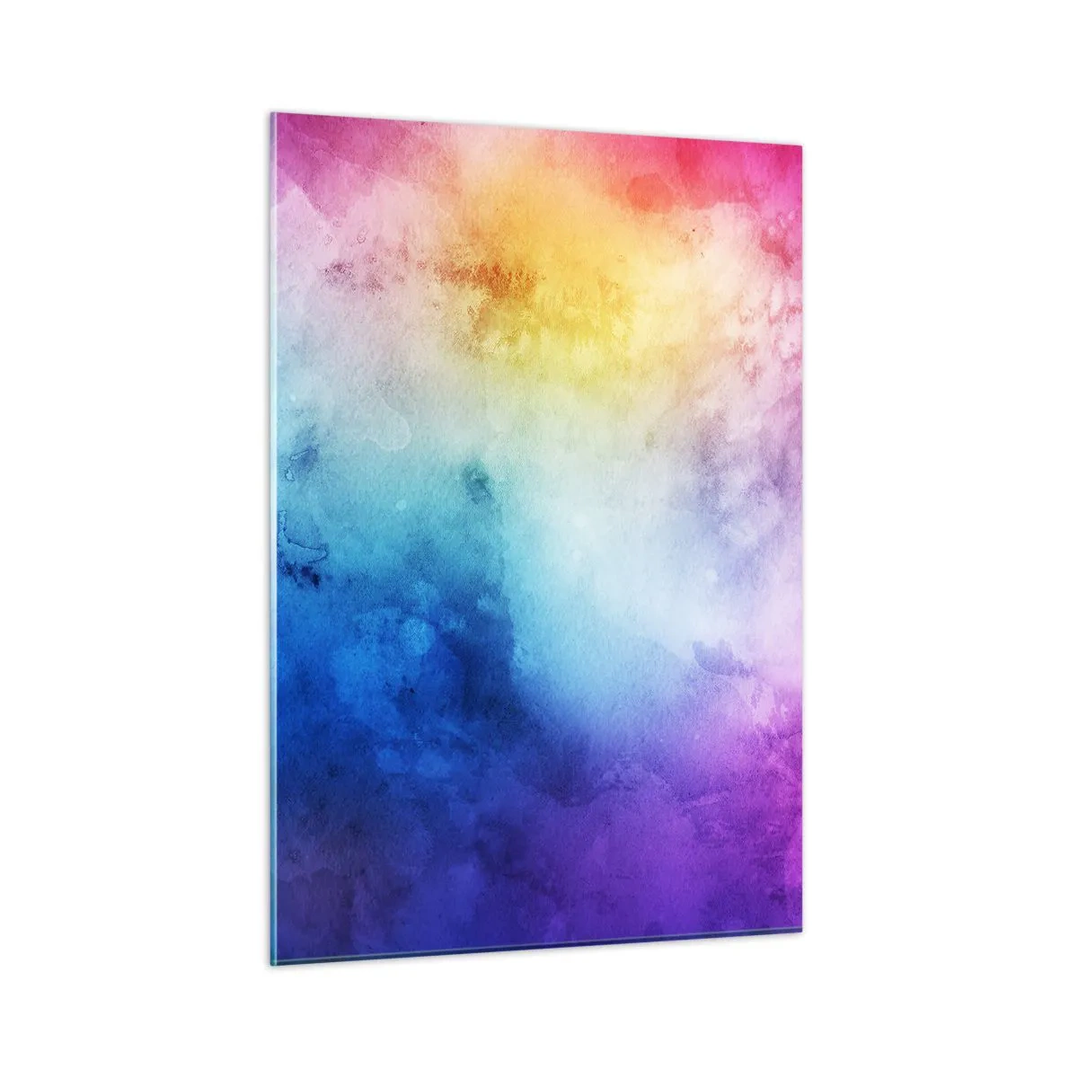 Glastavla - Bild på glas - Nästan i sjunde himlen - 50x70 cm