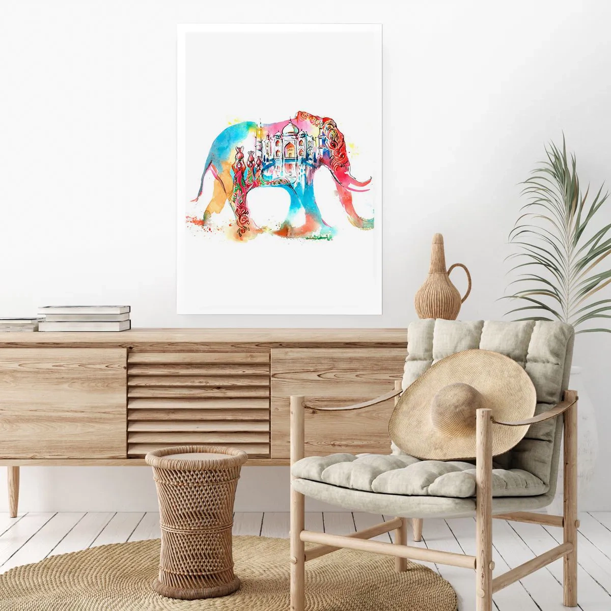 Affisch - Indien - kärlekens aura - 50x70 cm