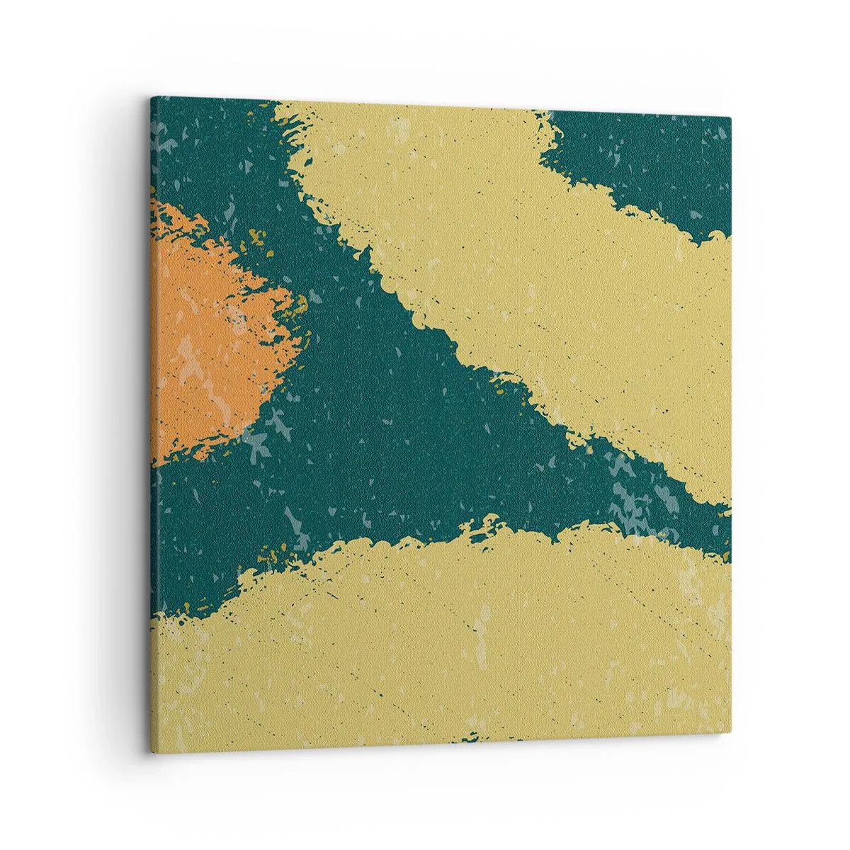 Canvastavla - Bild på duk - Abstraktion - i slow motion - 50x50 cm