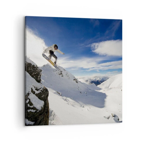 Canvastavla - Bild på duk - Frihet utan gränserna - 50x50 cm