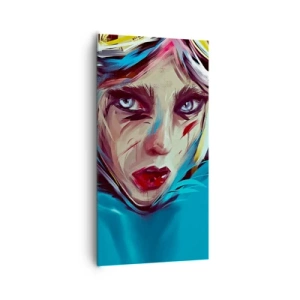 Canvastavla - Bild på duk - Vägkämpe - 65x120 cm