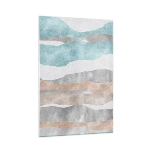 Glastavla - Bild på glas - Närhetsstudie - 70x100 cm