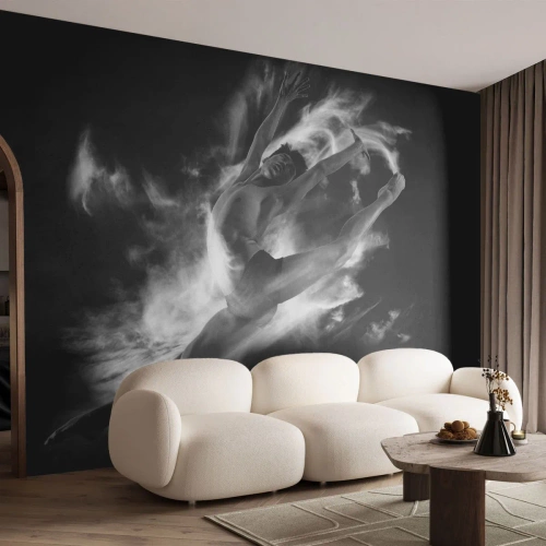 Självhäftande Fototapet Deluxe Sticker - Fångad i luften - Dansare, Balett, Kultur - 250x175 cm