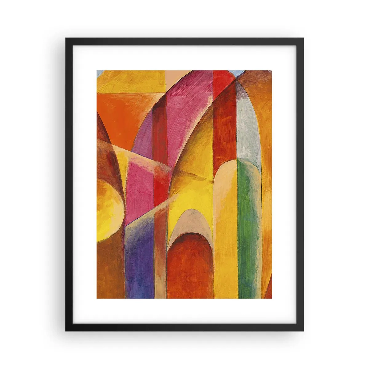 Affisch i svart ram - Solens domkyrka - 40x50 cm