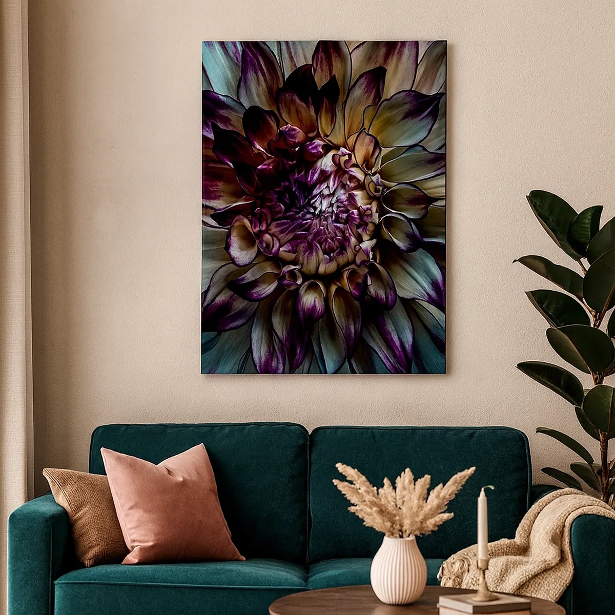 Canvastavla - Bild på duk - Blommande ungdom - 50x70 cm