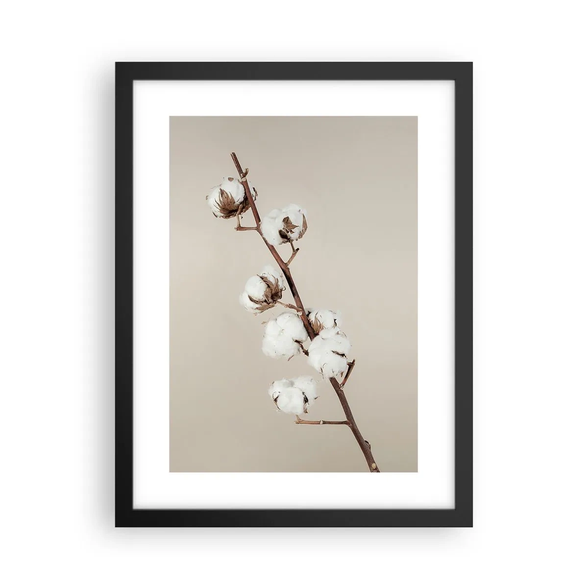 Affisch i svart ram - Hos mjukhetens källa - 30x40 cm