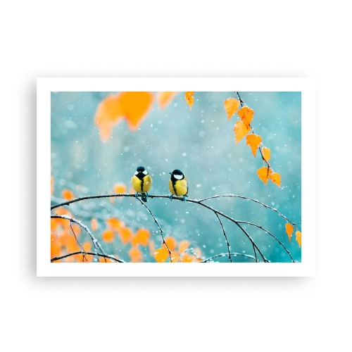 Affisch - Fåglarnas skvaller - 70x50 cm