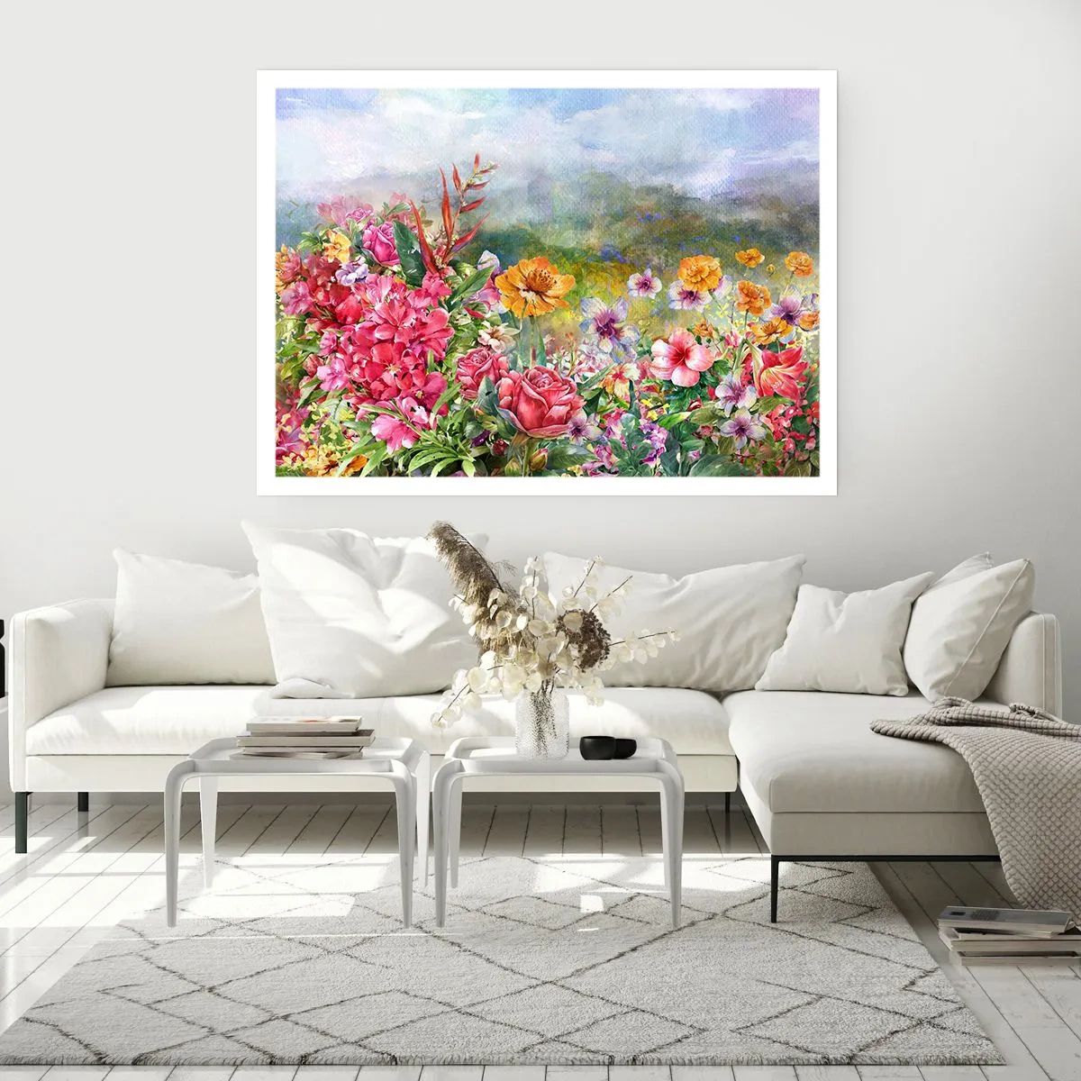 Affisch - En trädgård som blivit galen - 100x70 cm