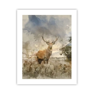 Affisch - Värdighet - styrka - dignitet - 40x50 cm