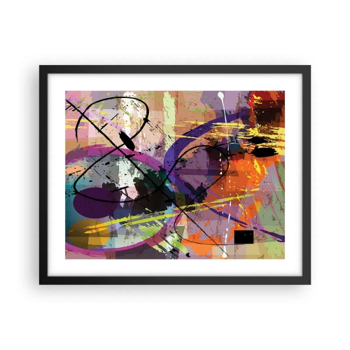 Affisch i svart ram - Rakt fram eller runt - 50x40 cm