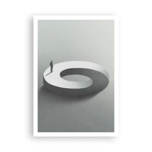 Affisch - Och försök att vara klok - 70x100 cm