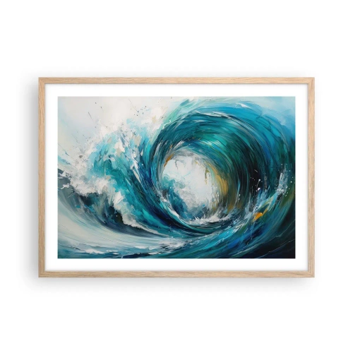 Affisch i ram av ljusek - Havsportal - 70x50 cm