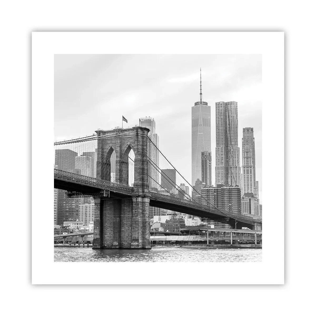 Affisch - New York stämning - 40x40 cm