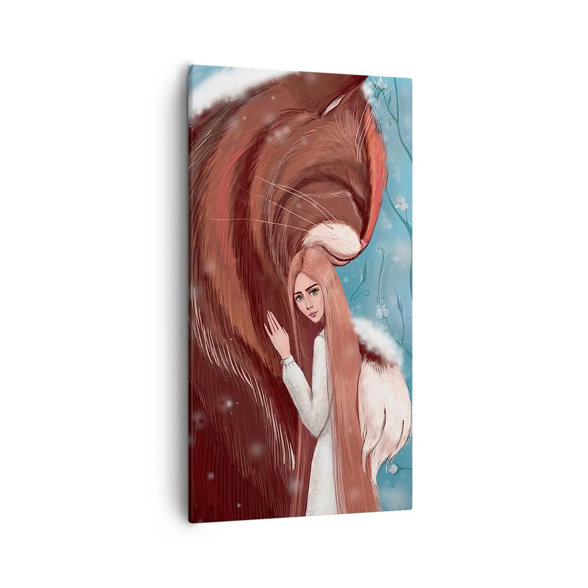 Canvastavla - Bild på duk - Välkommen till sagan - 55x100 cm