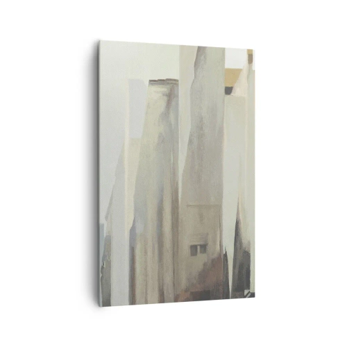 Canvastavla - Bild på duk - En dröm om staden - 80x120 cm
