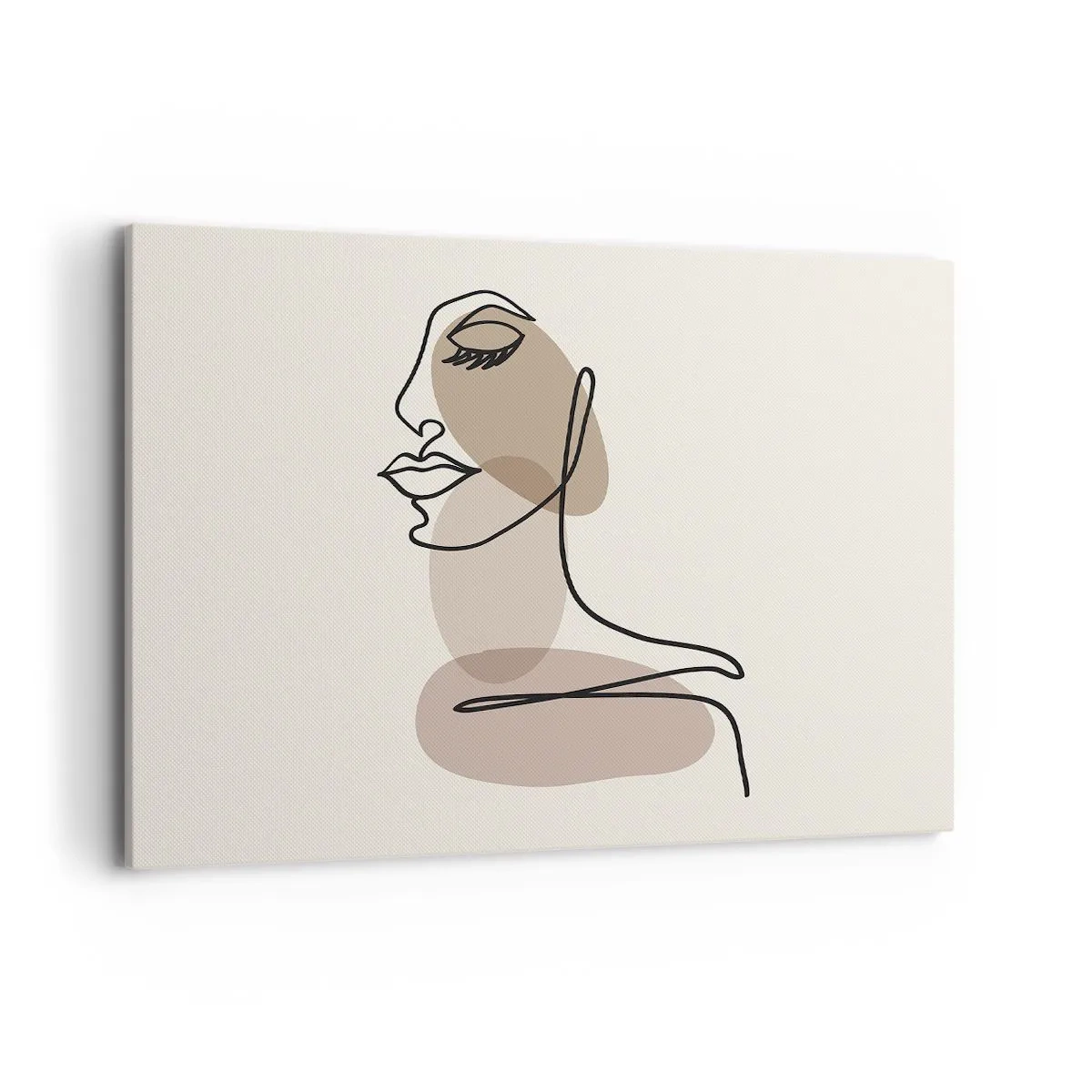 Canvastavla - Bild på duk - Skönhetens säkra linje - 100x70 cm