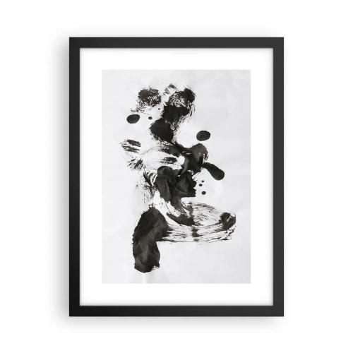 Affisch i svart ram - En metod i galenskap? - 30x40 cm