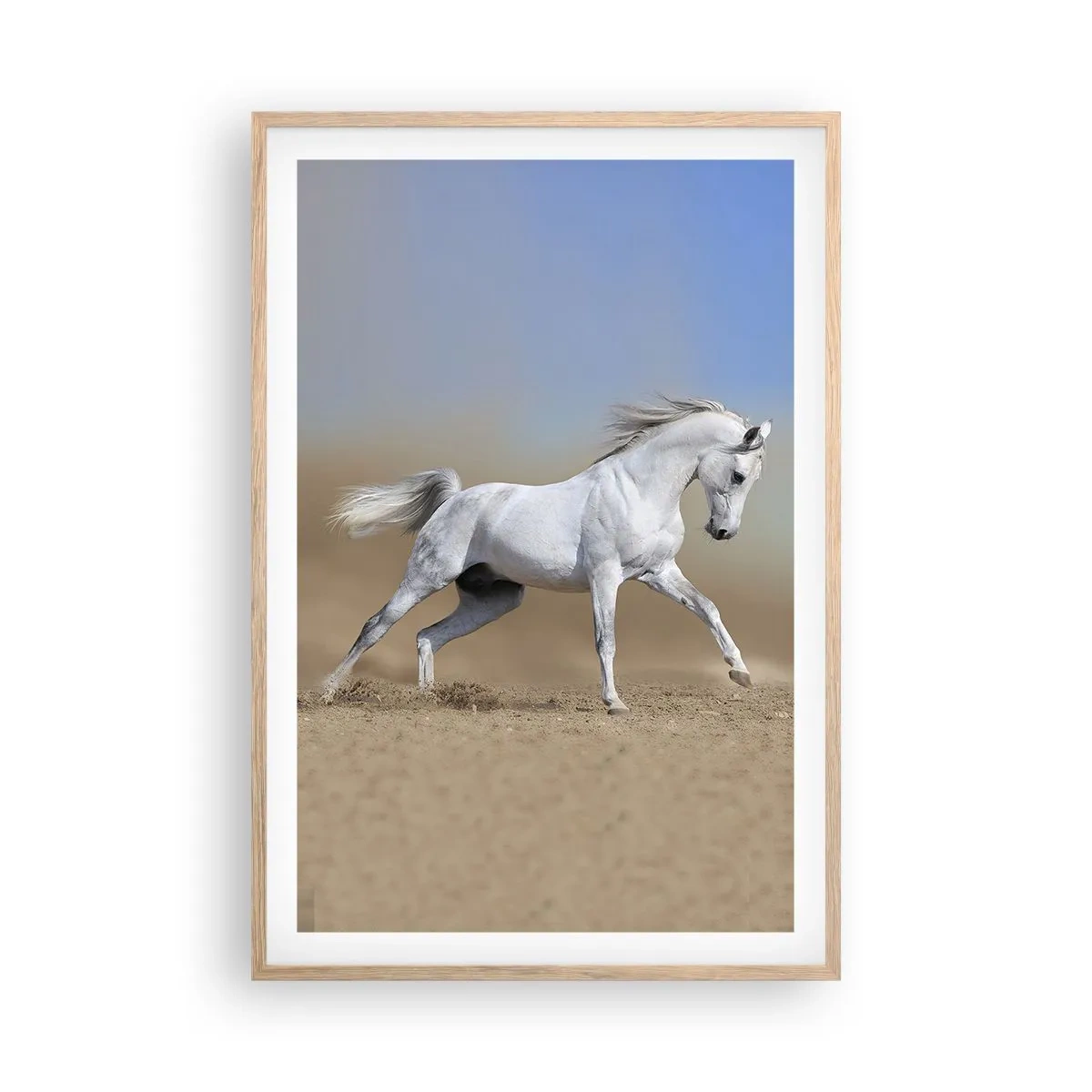 Affisch i ram av ljusek - Den vackraste arabiska sagan - 61x91 cm