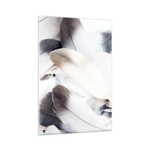 Glastavla - Bild på glas - Nästan änglalik - 80x120 cm