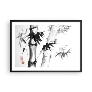 Affisch i svart ram - Inzoomad orient - 70x50 cm