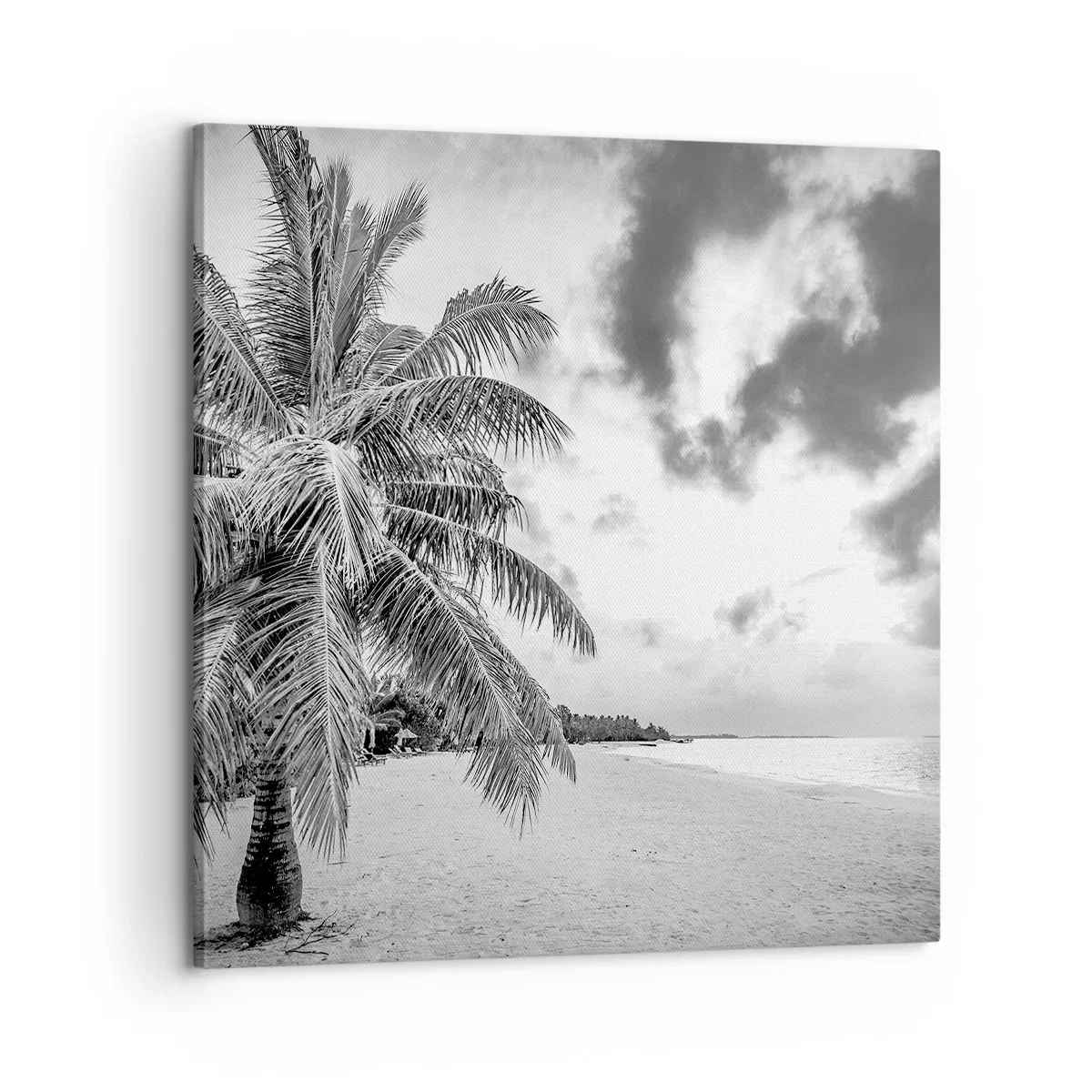 Canvastavla - Bild på duk - När du längtar efter ensamheten... - 60x60 cm