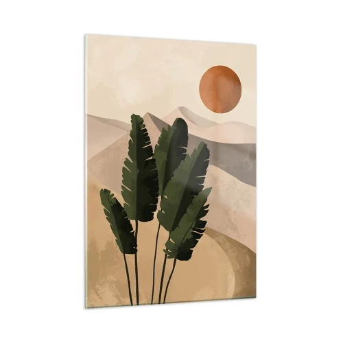 Glastavla - Bild på glas - Livets triumf - 50x70 cm
