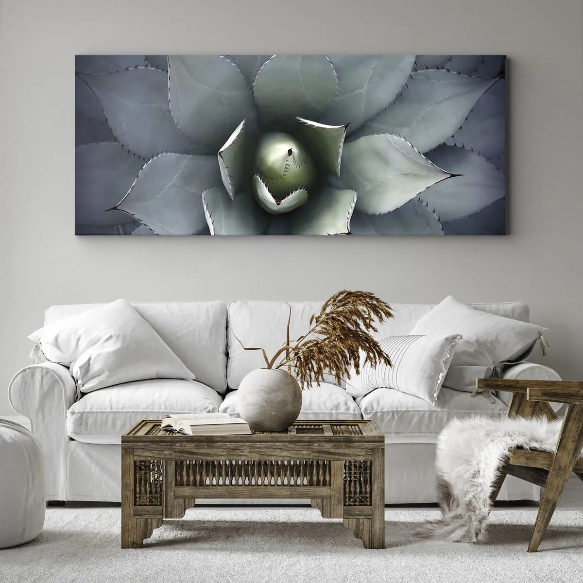 Canvastavla - Bild på duk - Lockar och varnar - 100x40 cm