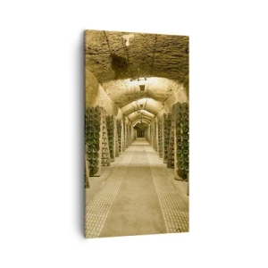 Canvastavla - Bild på duk - Smakens uppståndelse - 45x80 cm