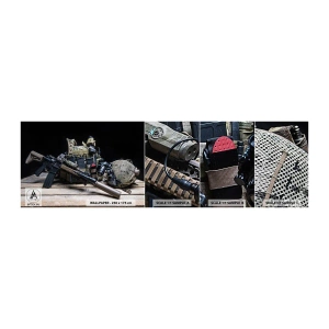 Fototapet Prov Standard Eco - Ledig! - Militär, Gevär, Vapen - 100x30 cm