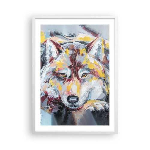 Affisch i vit ram - Lugnt bland de närmsta - 50x70 cm