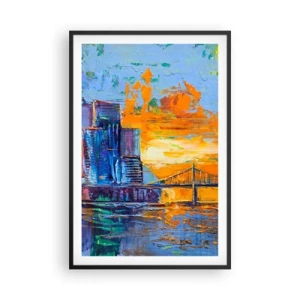 Affisch i svart ram - Kultur och natur - 61x91 cm