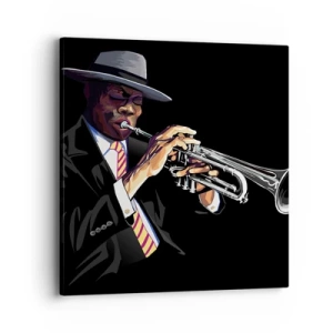 Canvastavla - Bild på duk - Gamla skolans charm - 40x40 cm