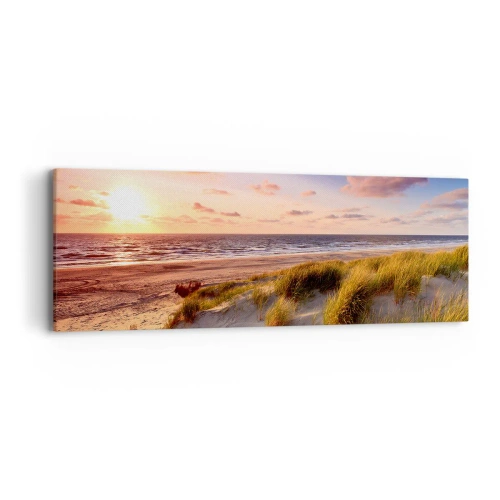 Canvastavla - Bild på duk - Luften luktar sommar - 90x30 cm