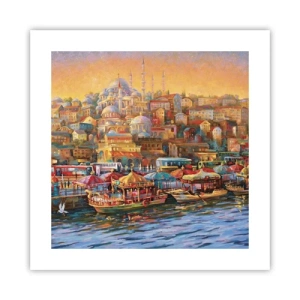 Affisch - Istanbul-berättelse - 40x40 cm
