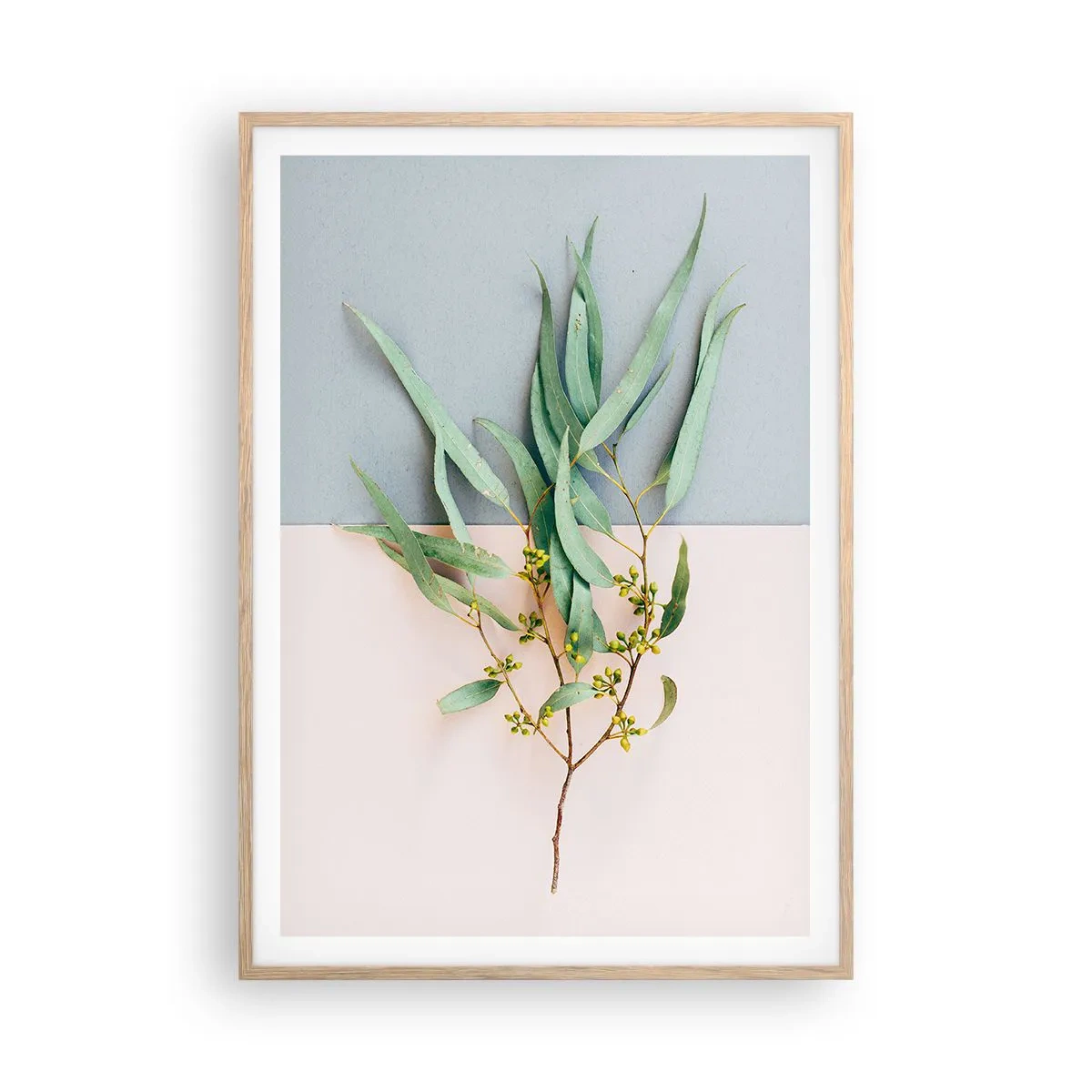 Affisch i ram av ljusek - Pastellens subtilitet - 70x100 cm