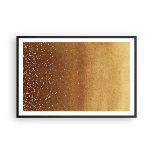 Affisch i svart ram - Ljusets födsel - 91x61 cm