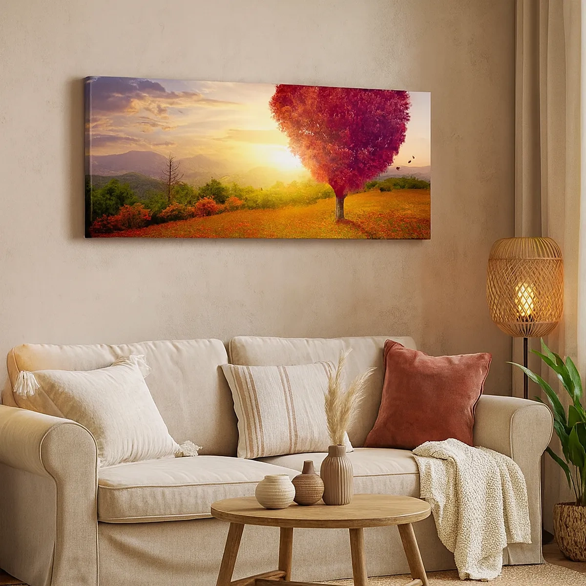 Canvastavla - Bild på duk - Tagande - 30x30 cm