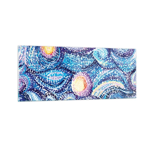Glastavla - Bild på glas - Från van Goghs tavla - 100x40 cm