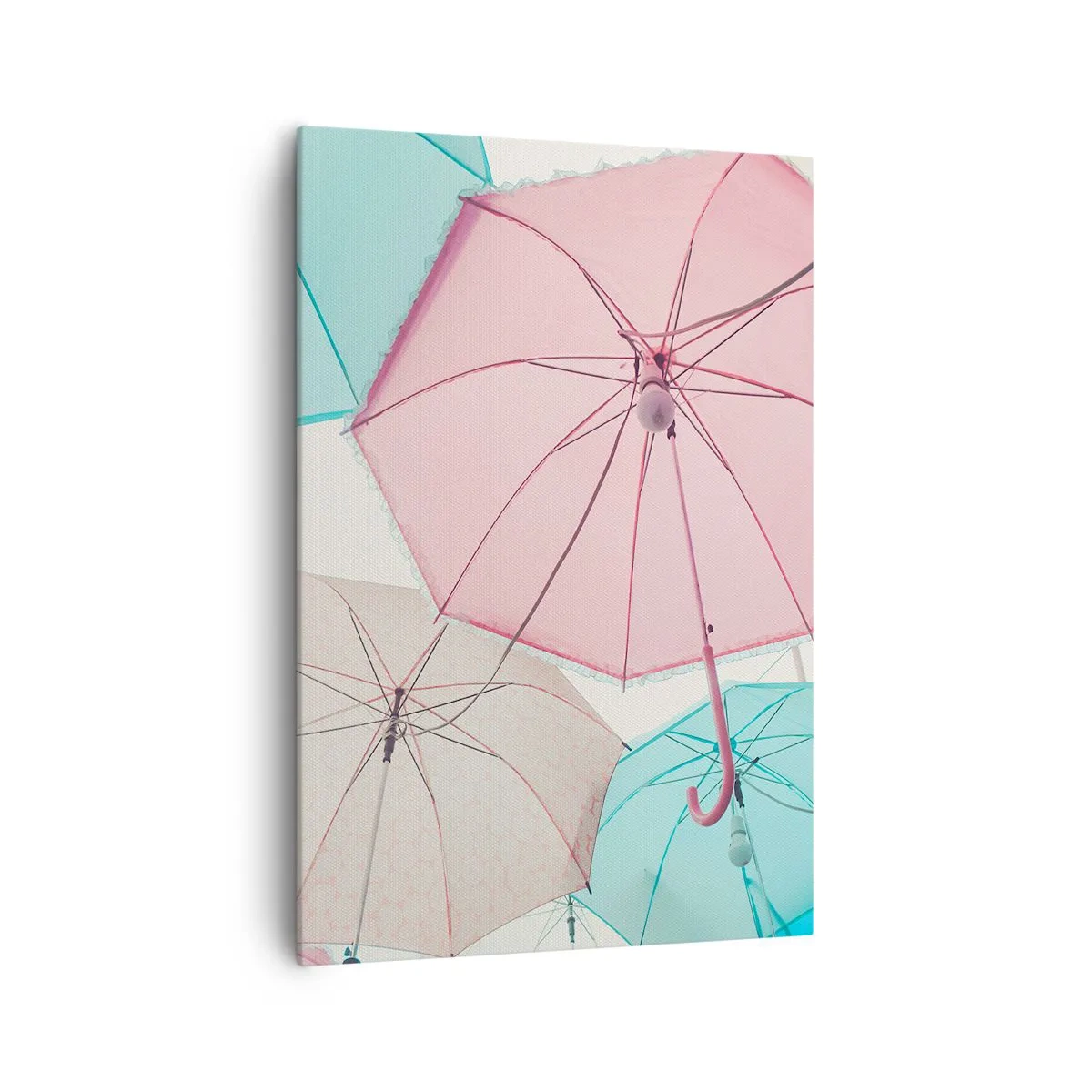 Canvastavla - Bild på duk - Ibland sol, ibland regn - 70x100 cm