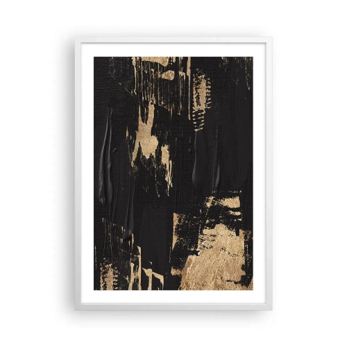 Affisch i vit ram - Ett spår av beröring - 50x70 cm