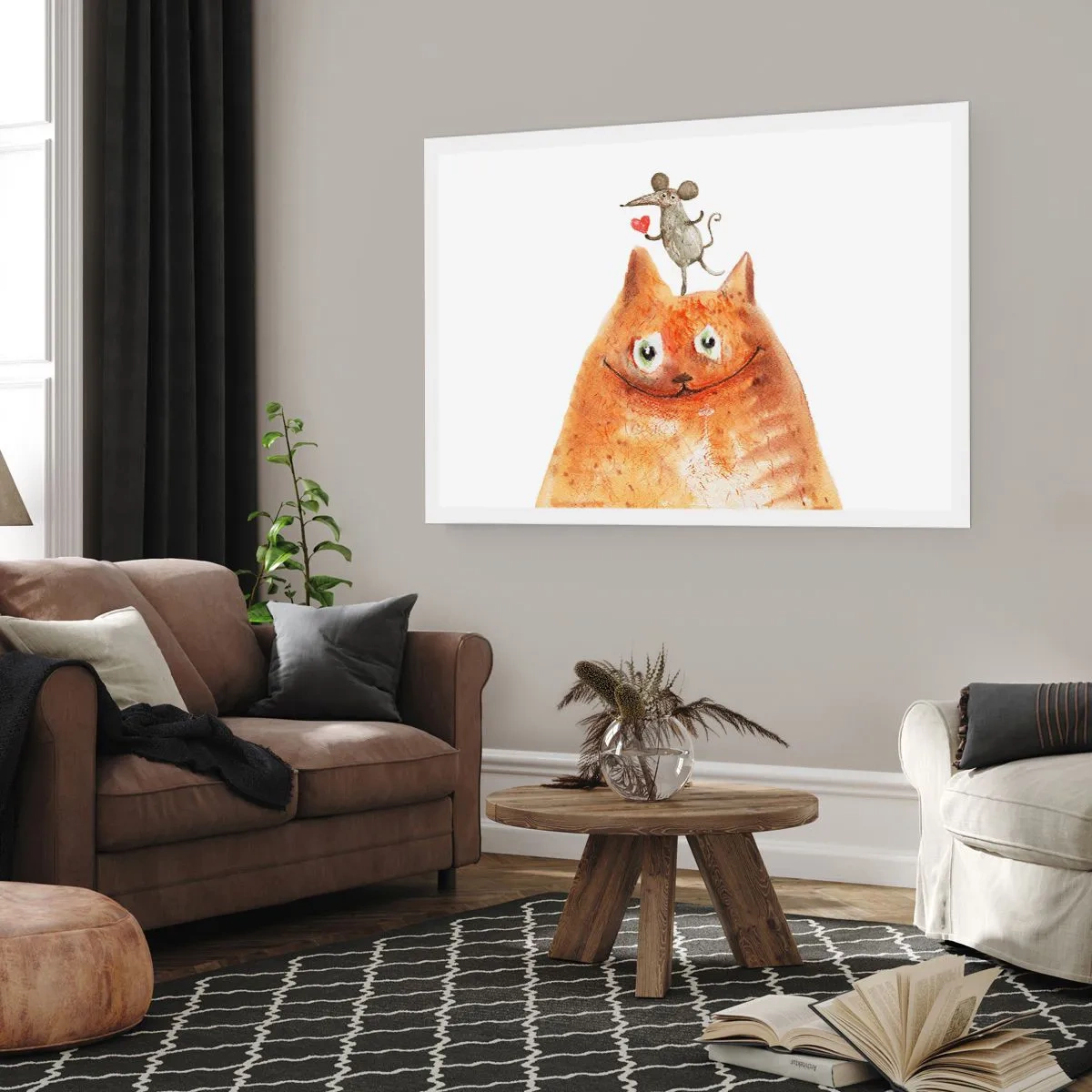 Affisch - Kärlekens paradoxer - 91x61 cm