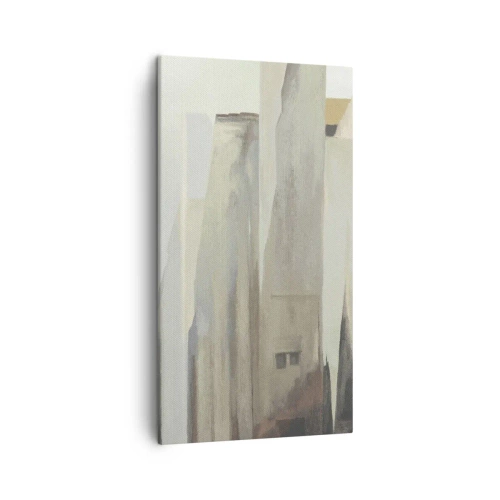 Canvastavla - Bild på duk - En dröm om staden - 45x80 cm