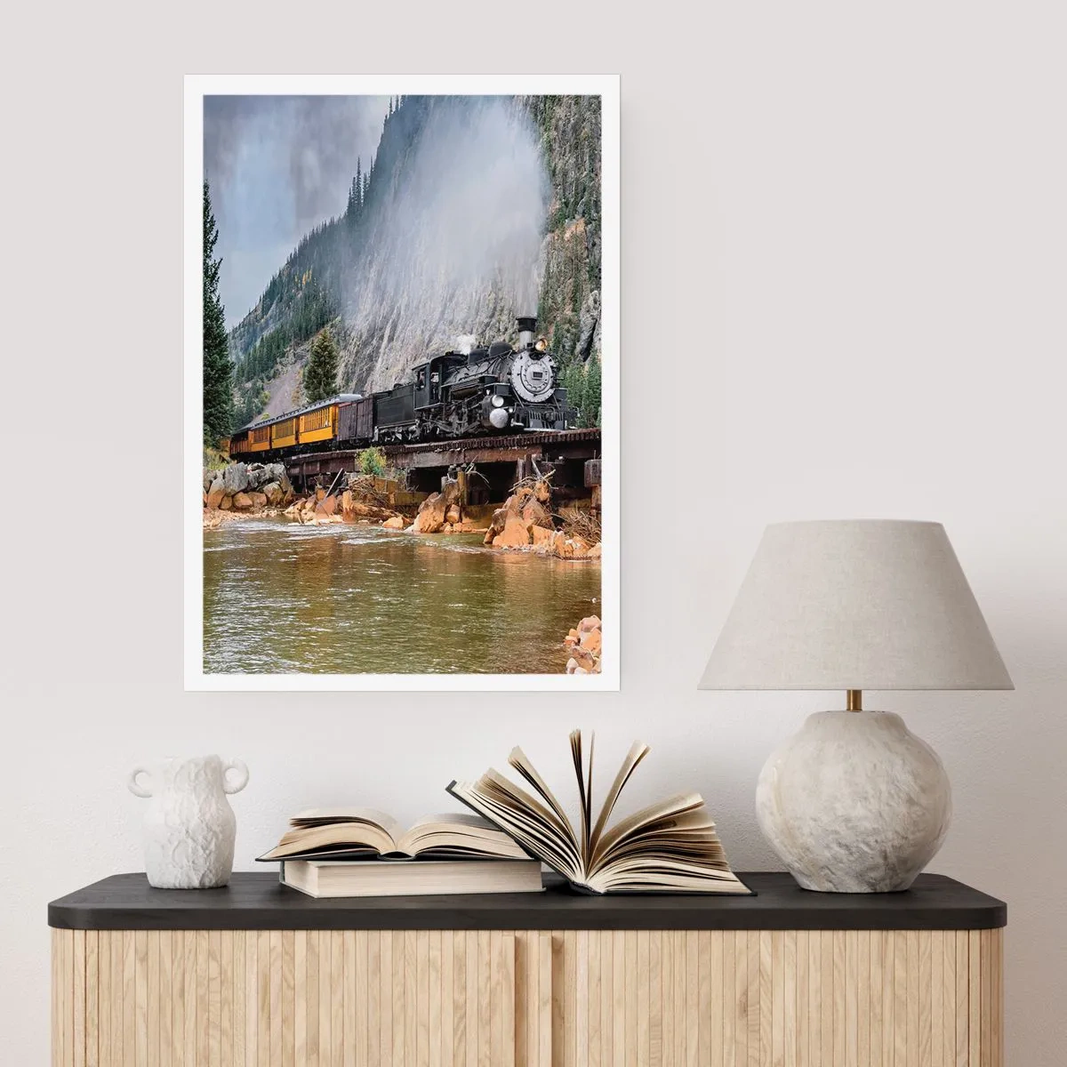 Affisch - Vart ska du? Vart? - 70x100 cm