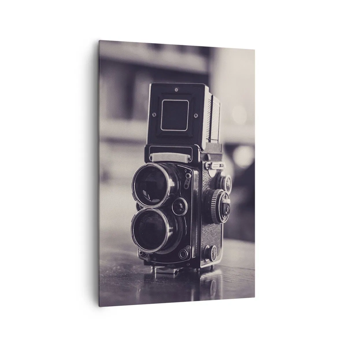 Canvastavla - Bild på duk - Ett gammalt fotografis magi - 80x120 cm