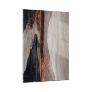 Glastavla - Bild på glas - Fridfull dal - 50x70 cm