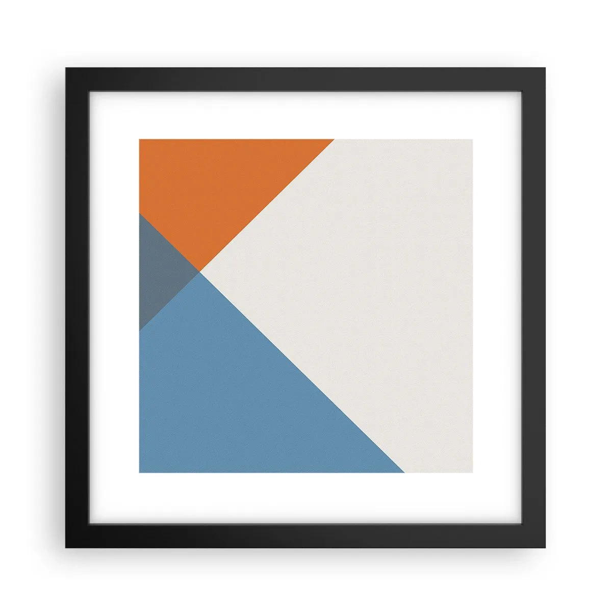 Affisch i svart ram - Under vinkel… - 30x30 cm